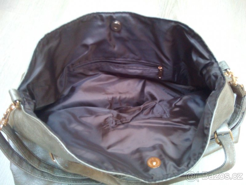 Zlatá velká kabelka AVON - 3