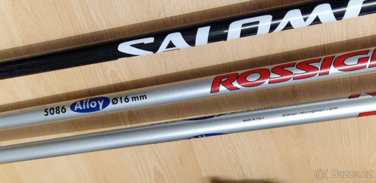 Dětské hole na běžky Salomon 100cm, Rossignol 160cm - 3