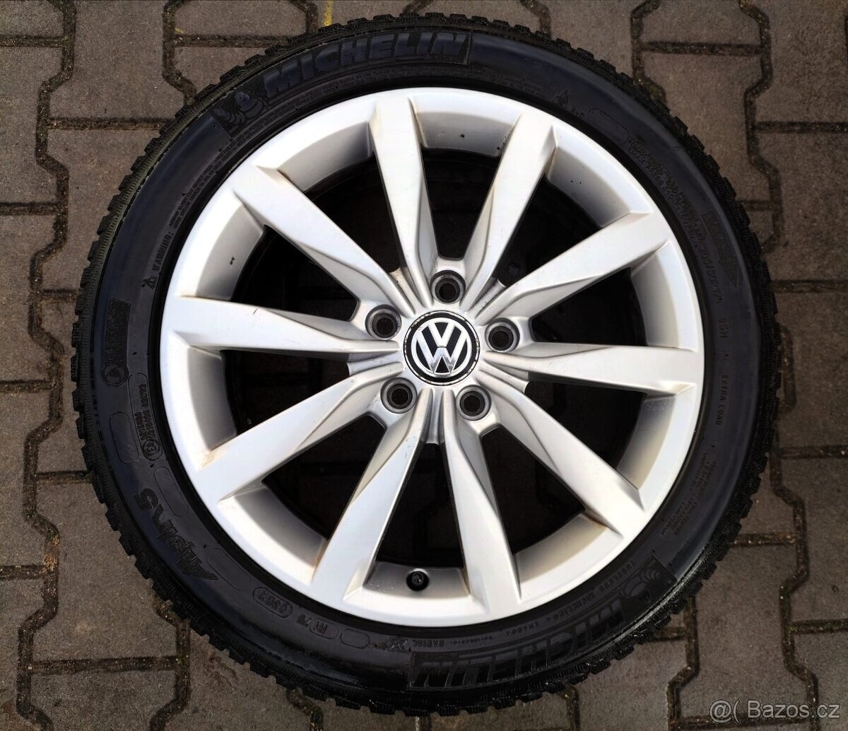 Alu kola originál Volkswagen Golf VII 5x112 R17 Dijon - 3