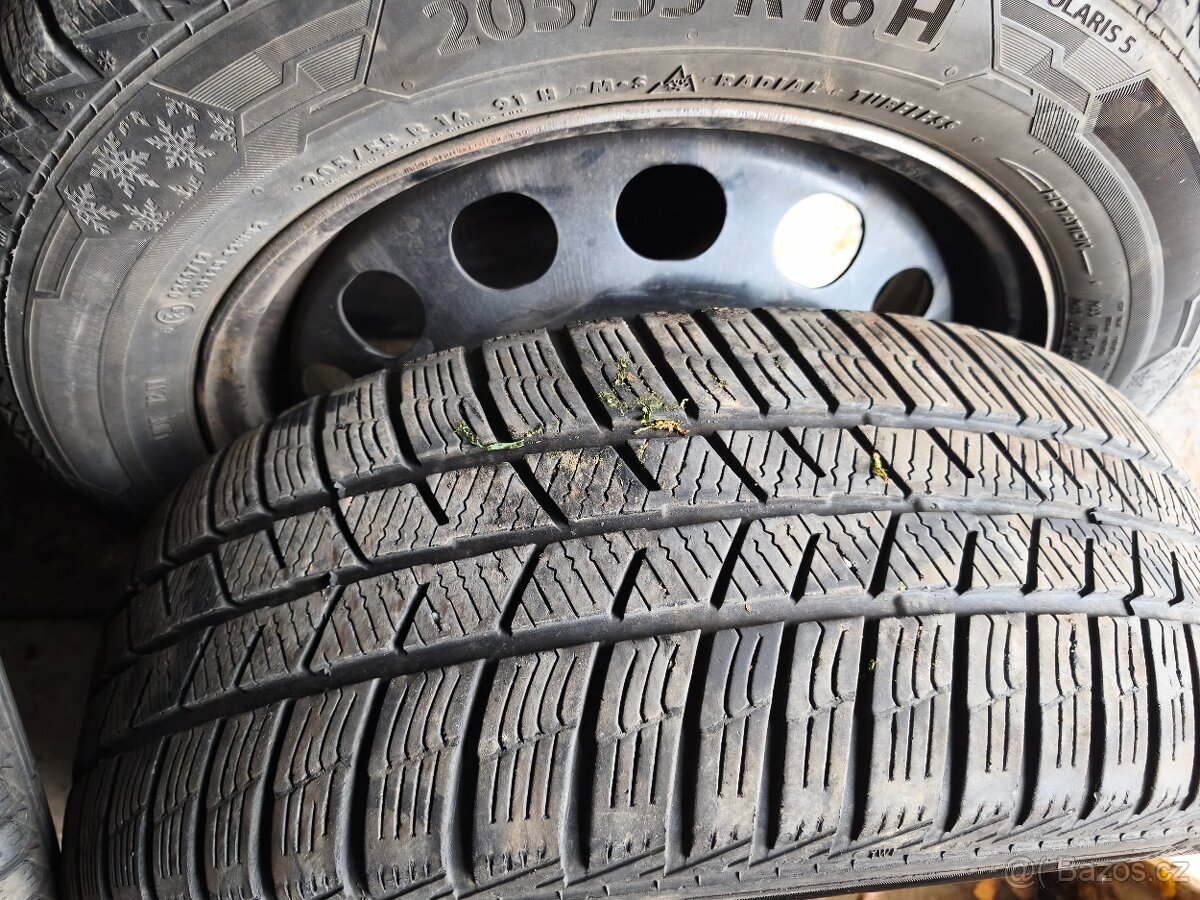 Sada pneu s disky 205/55/r16 Barum zimní - 3