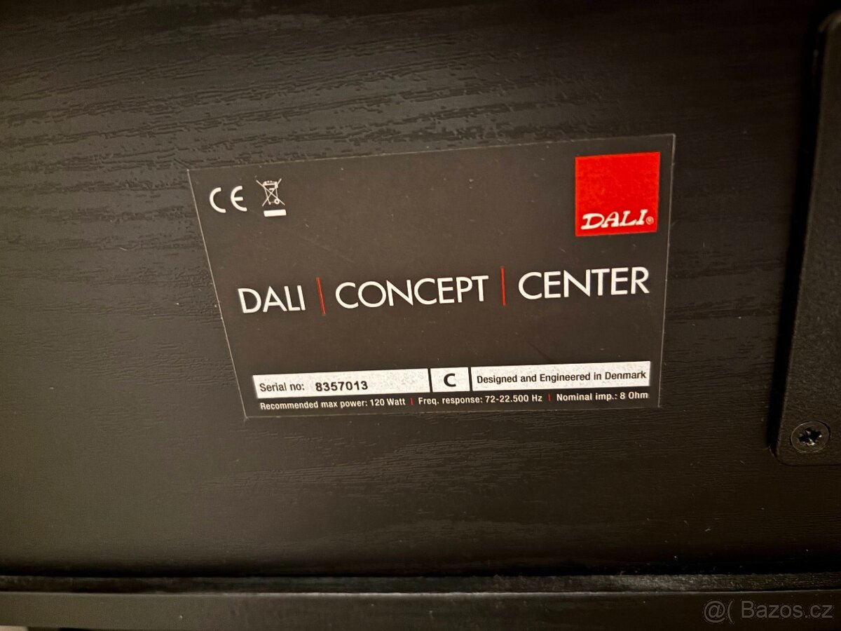 Reproduktory Dali Concept 6 + střed - 3
