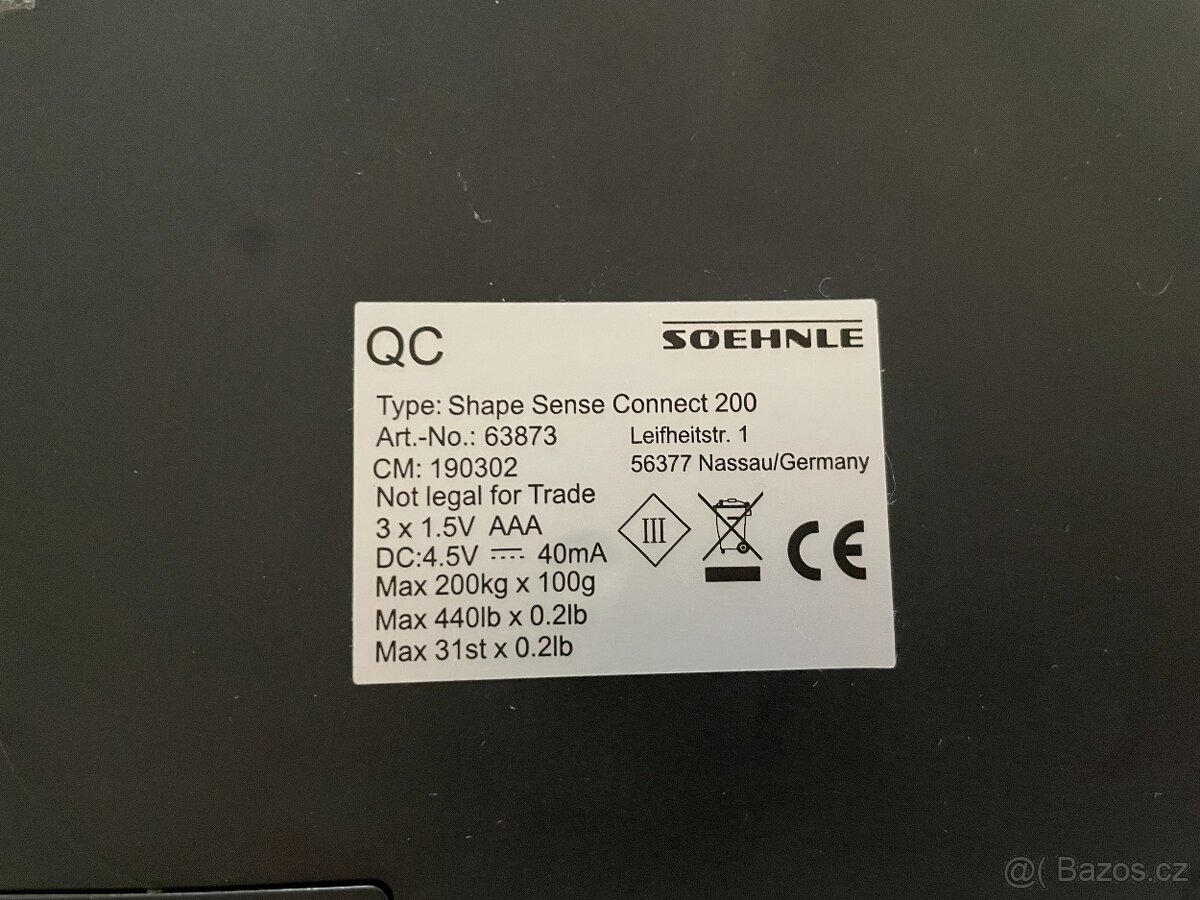 Osobní váha Soehnle Shape Sense Connect 200 - 3