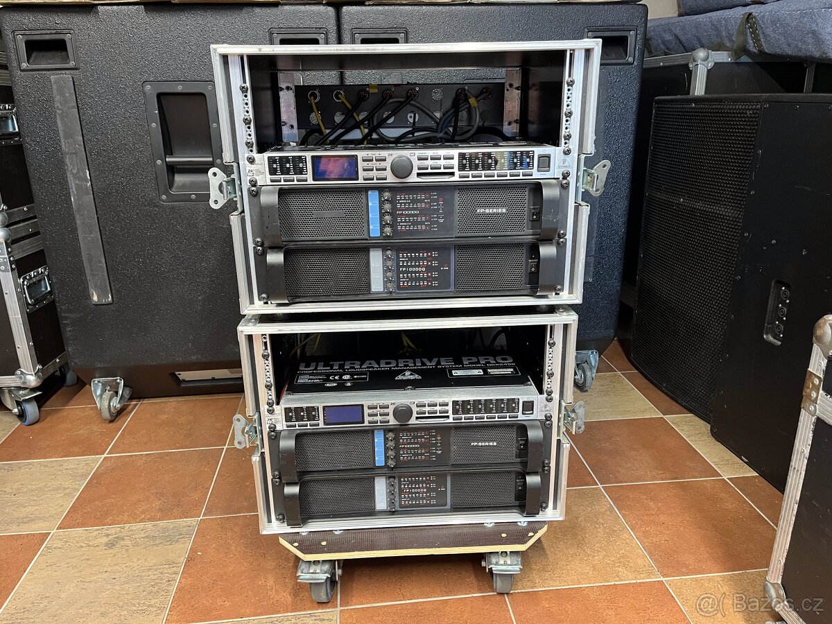 Kopletní systém EAW - lohonka + 4x FP10000Q + racky + DSP - 3