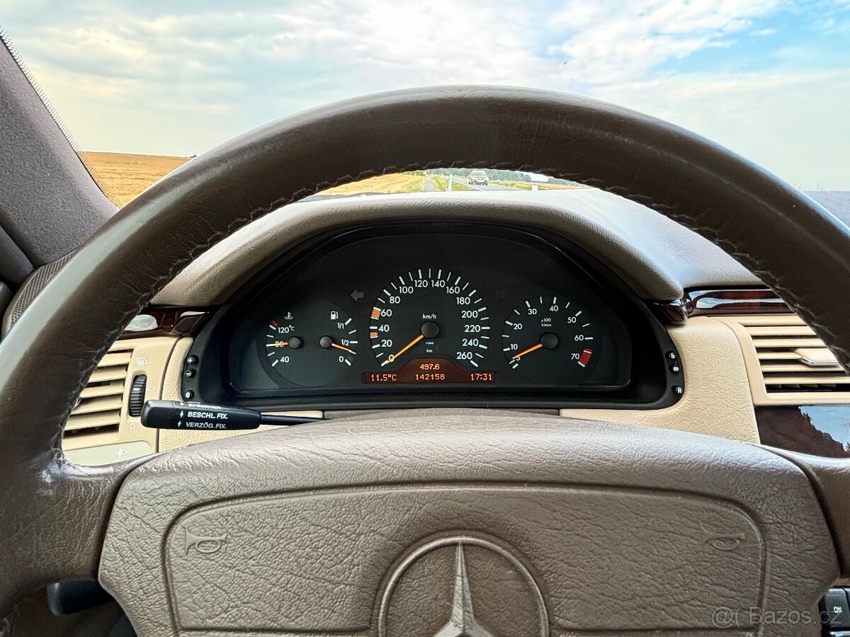 Prodám Mercedes w210 s motorem 2,8 benzim - 3