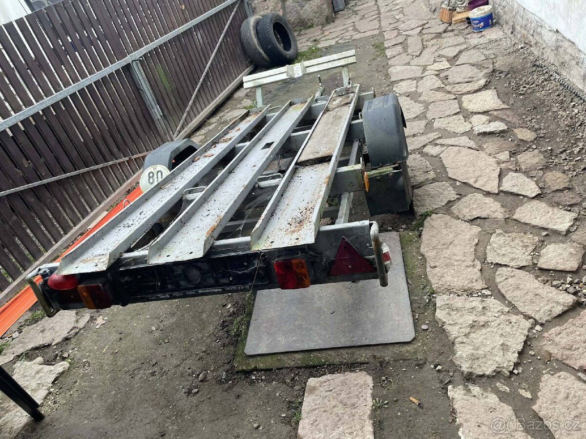 přívěsný vozík na motorky - 3