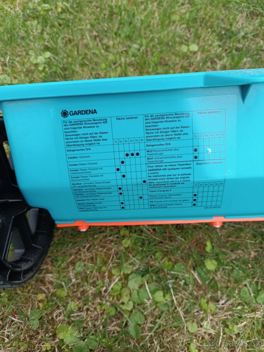 Vozík na hnojení Gardena - 3