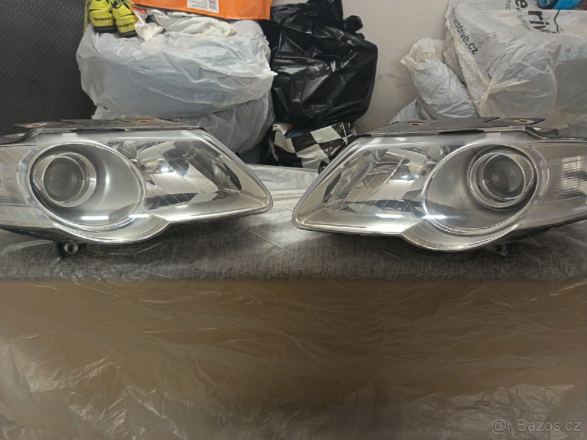Prodám přední světla Passat b6 - 3