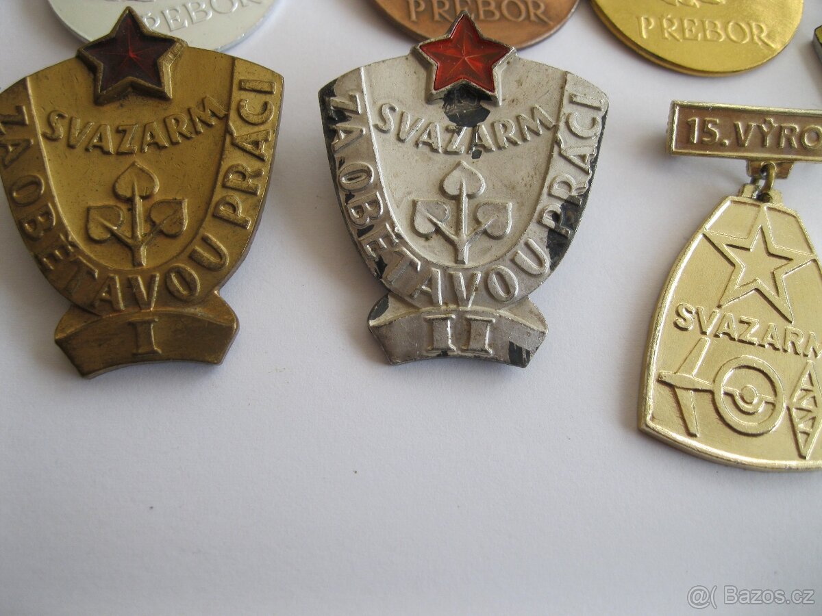 ODZNAK - 8 ks SVAZARM - 3