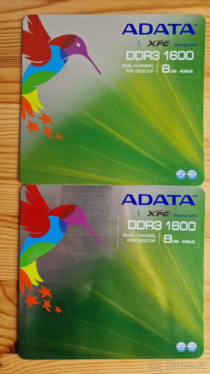 Paměť RAM A-DATA DDR3 16 GB (4x4) 1600 MHz - 3