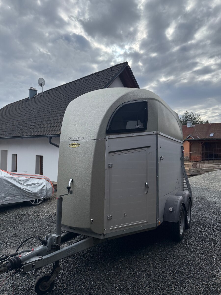 Böckmann Champion R - celohliníkový přepravník pro 2 koně, s - 3