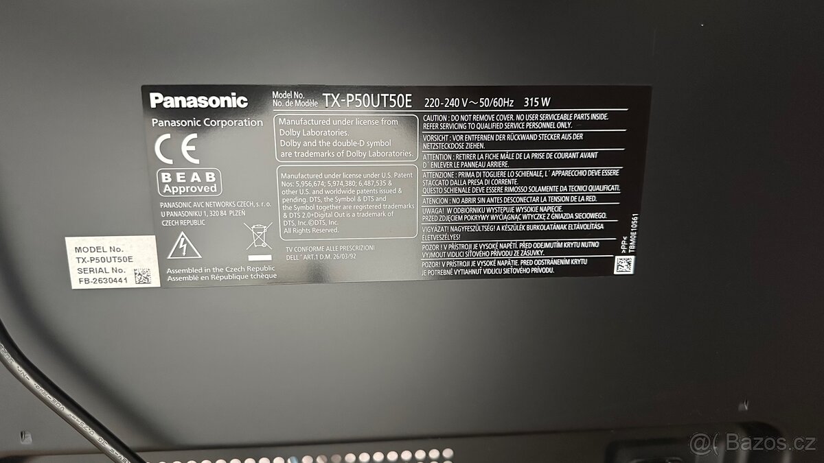 TV Panasonic 50” funkční - 3