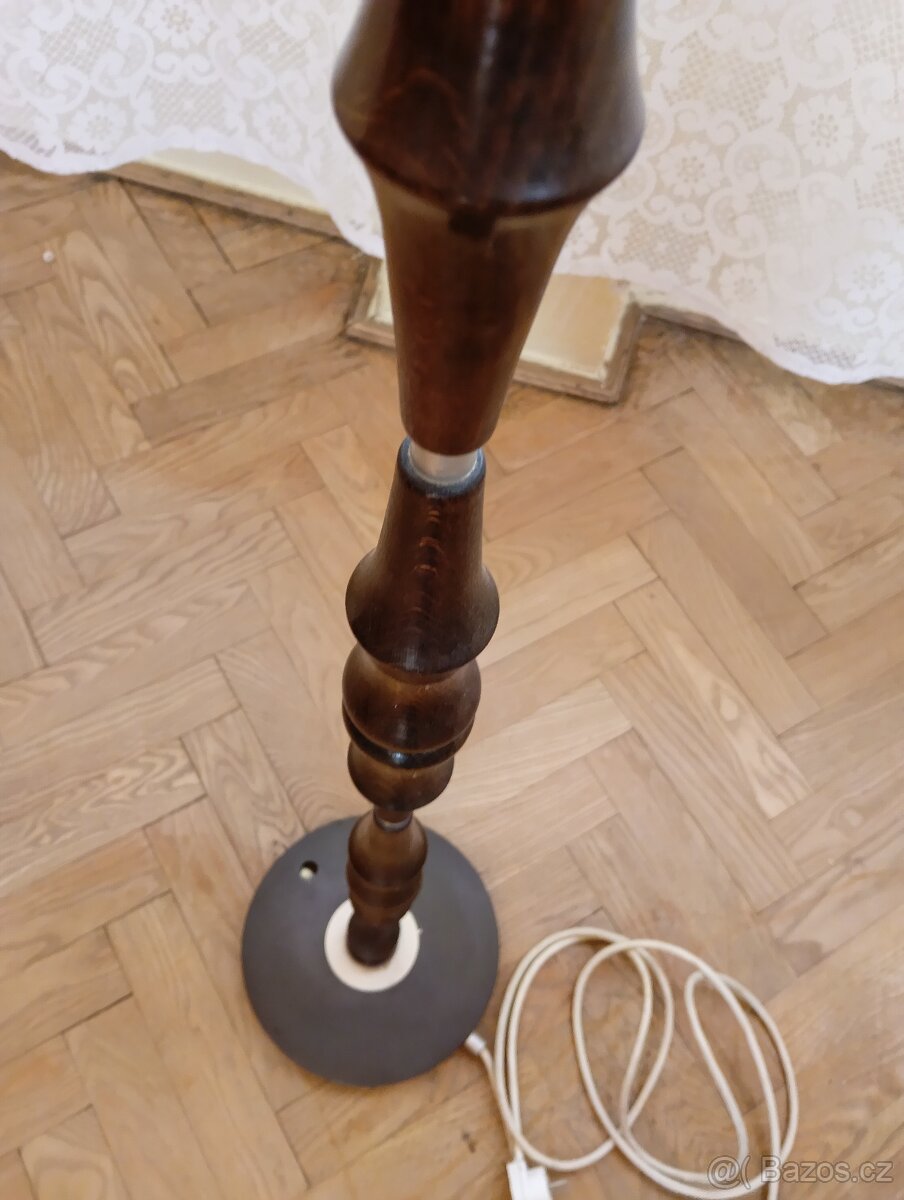 Stojící retro lampa - 3