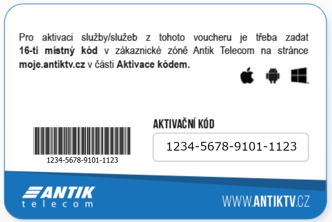 Internetová televize ANTIKTV na 1 rok - 3