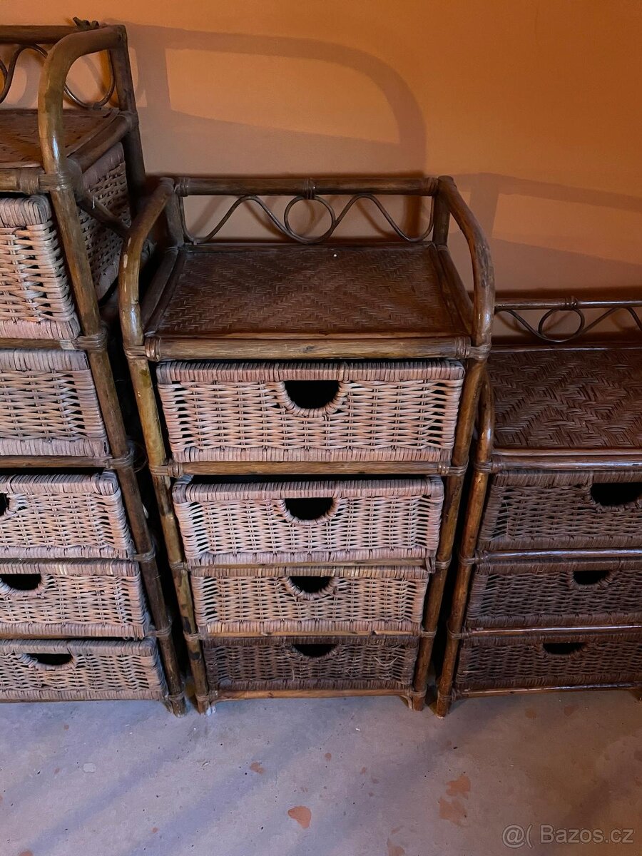 Ratanové prádelníky - 3