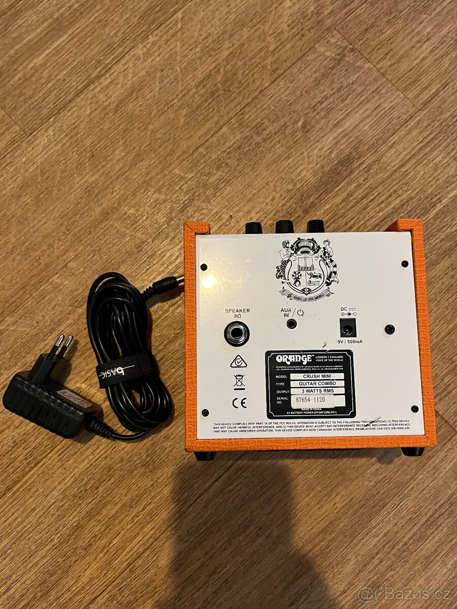 Kytarové kombo Orange Crush mini 3W - 3