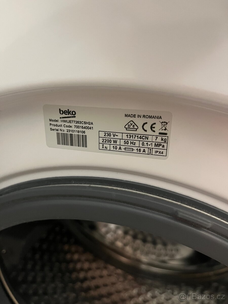 Prodej pračky Beko - 3