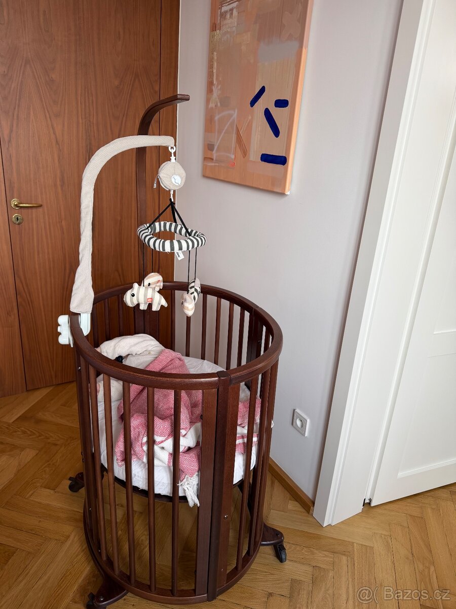 Stokke postýlka Sleepi Mini hnědá - 3