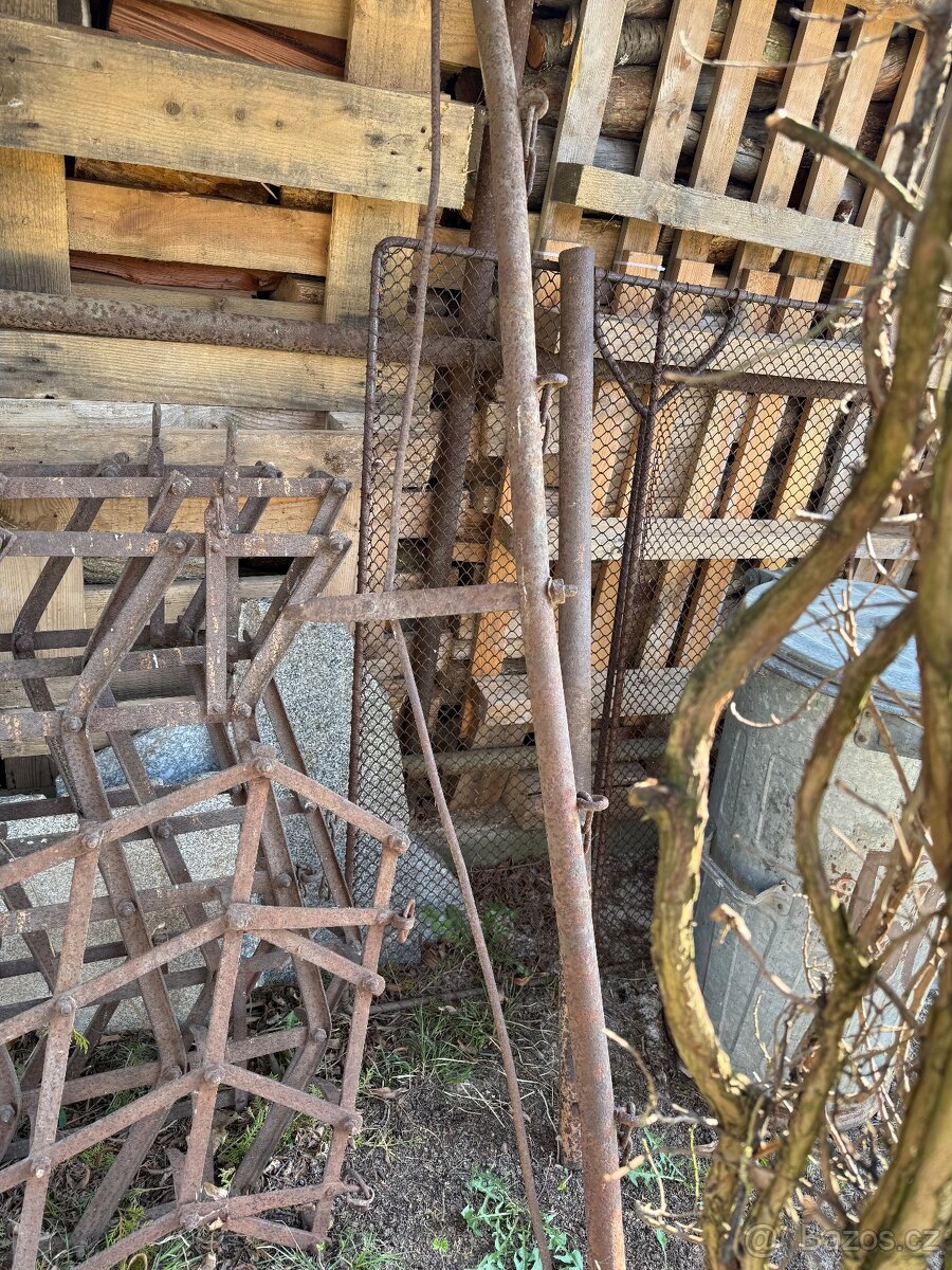 Brány staré, lucní brana bidelec - 3