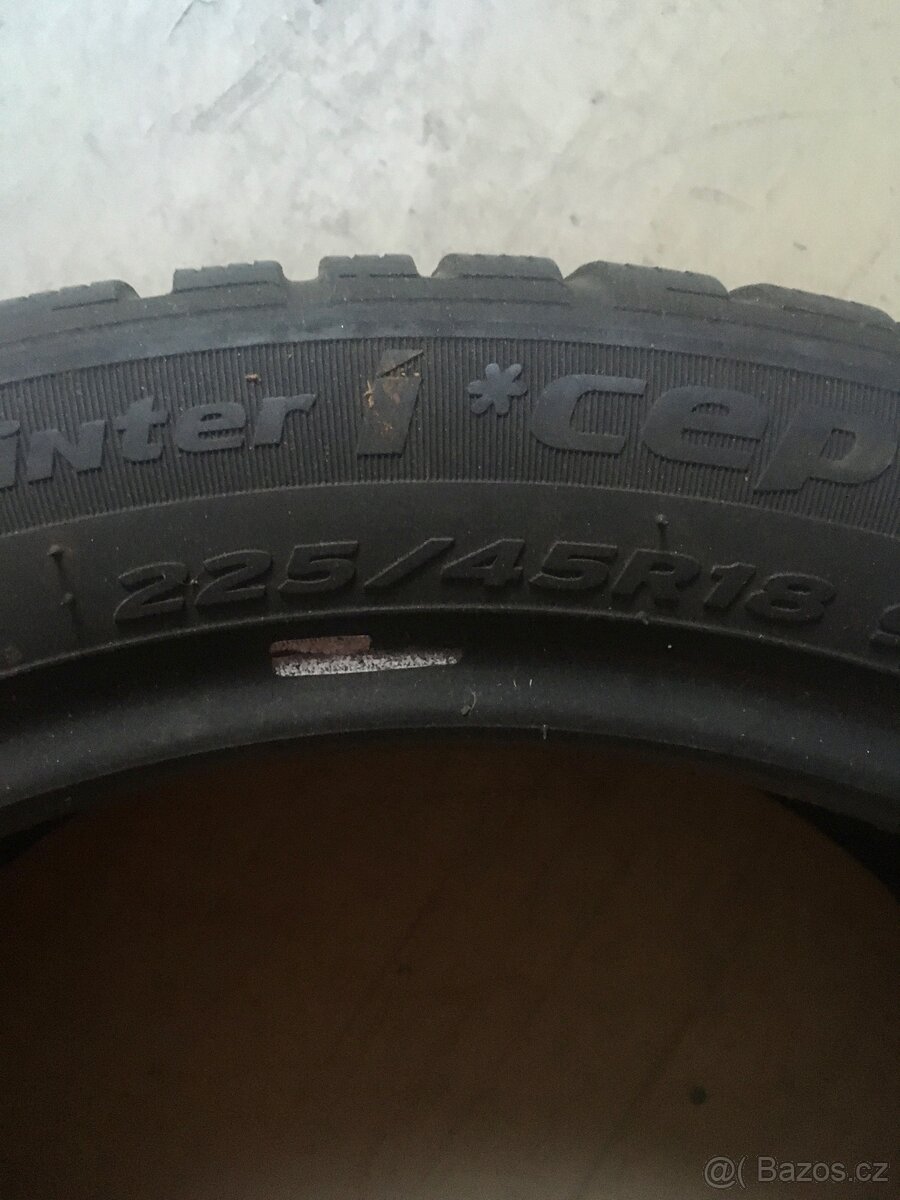 2KS zimní HANKOOK 225/45-18 - 3