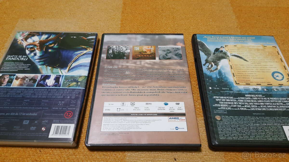 Filmy na DVD. Avatar, Mrazík a další. - 3