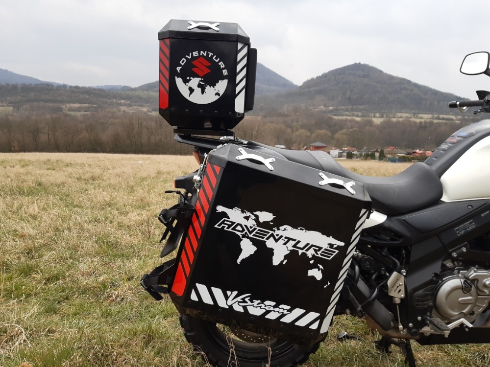 Samolepka polep na kufr, sada - reflex - 3