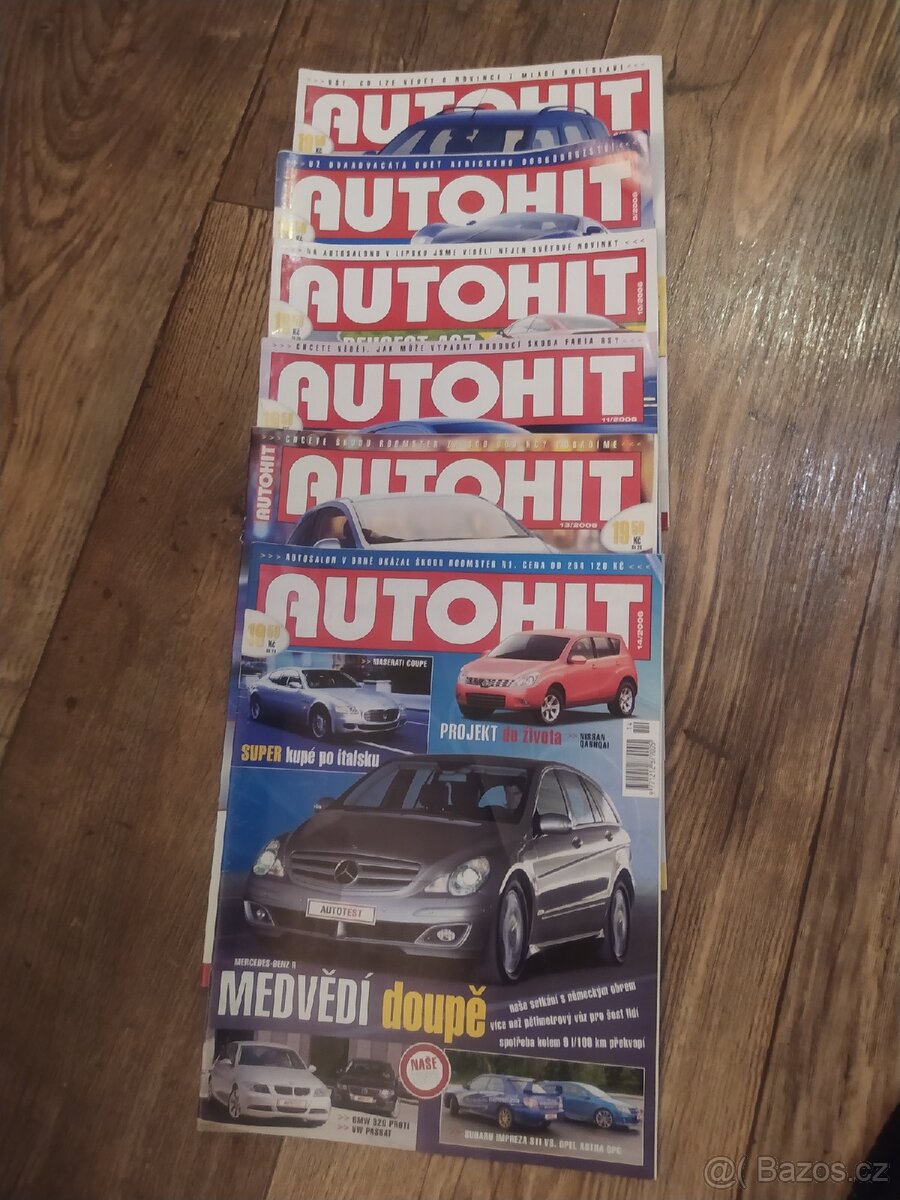 Časopisy Auto7, Automobil, Autohit, Autotip, Svět motorů - 3