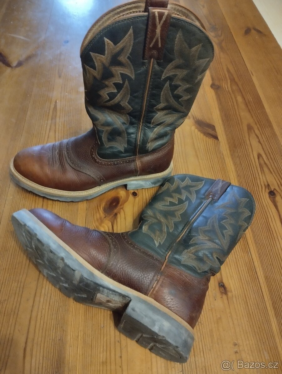 Westernové boty Twisted X, v.9,5 D - 3