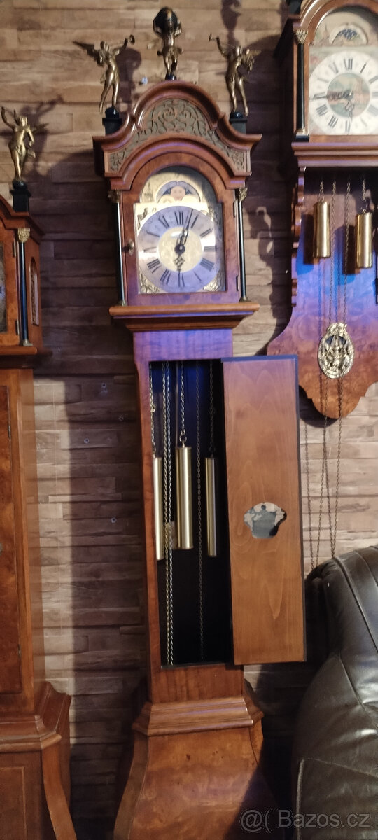 Prodám dvoje podlahové hodiny ve výborném stavu. - 3