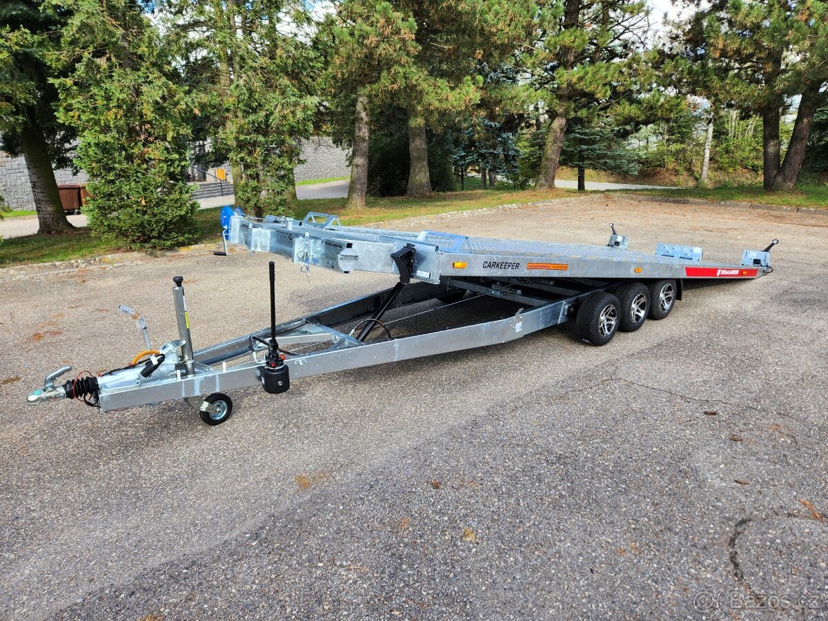 Sklopka Temared 600x212cm,3x1350kg, plocha alu, VDI2700 8.1