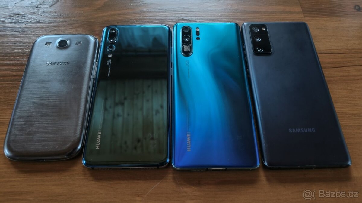 2x telefon Samsung, 2x telefon Huawei a 1x tablet Lenovo - 3