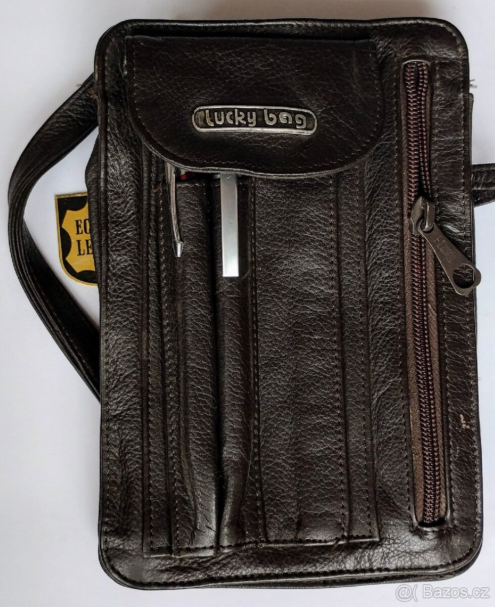 Kožená brašna - Lucky bag (nová) - 3
