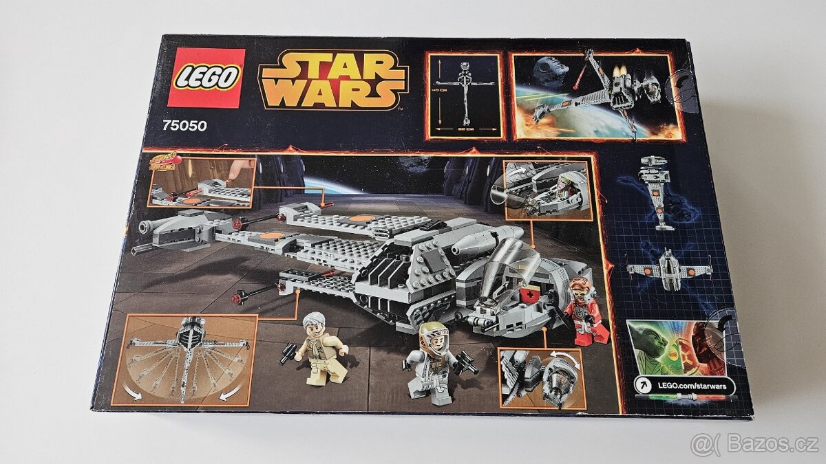 Nové LEGO Star Wars 75050 B-wing - 3