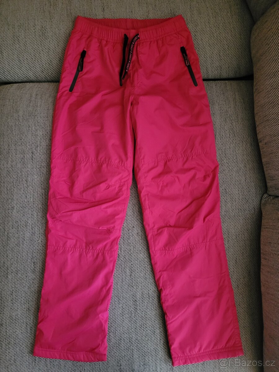 Nové dívčí zateplené kalhoty zn. Lewro, vel. 152-158 - 3