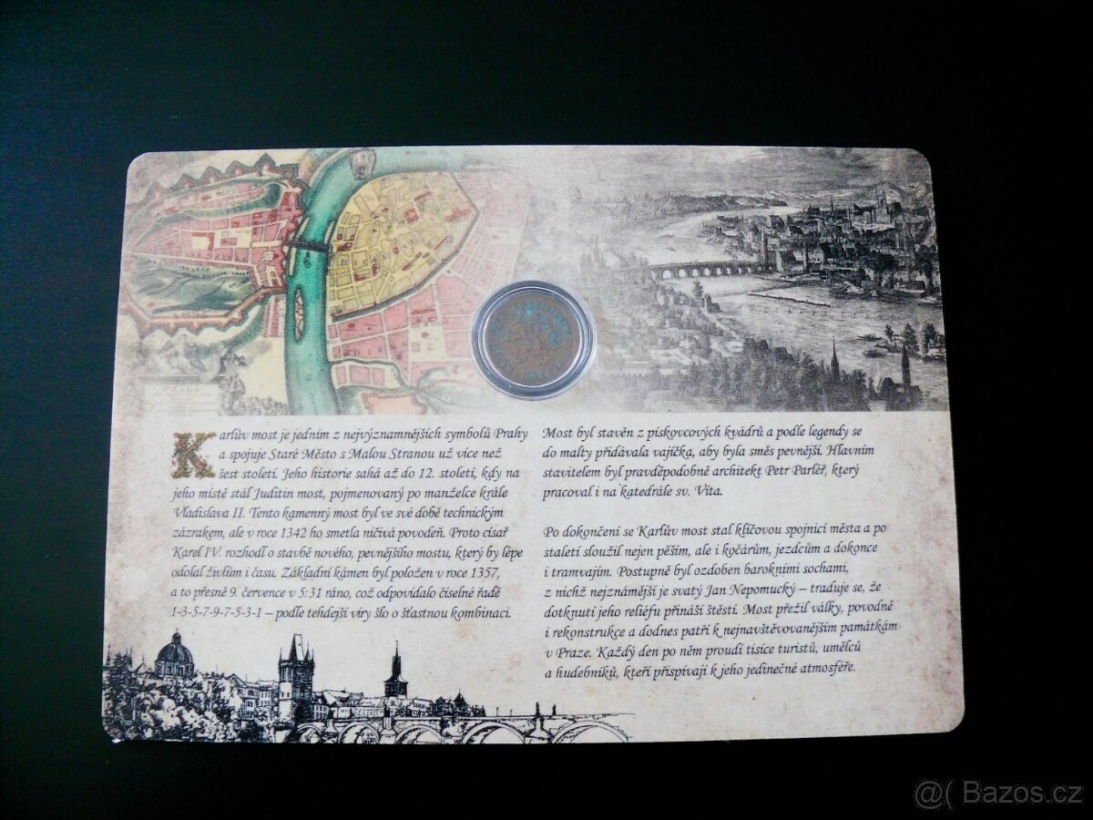 Sběratelská kartička 5 HALÉŘ 1923-1938 - - 3