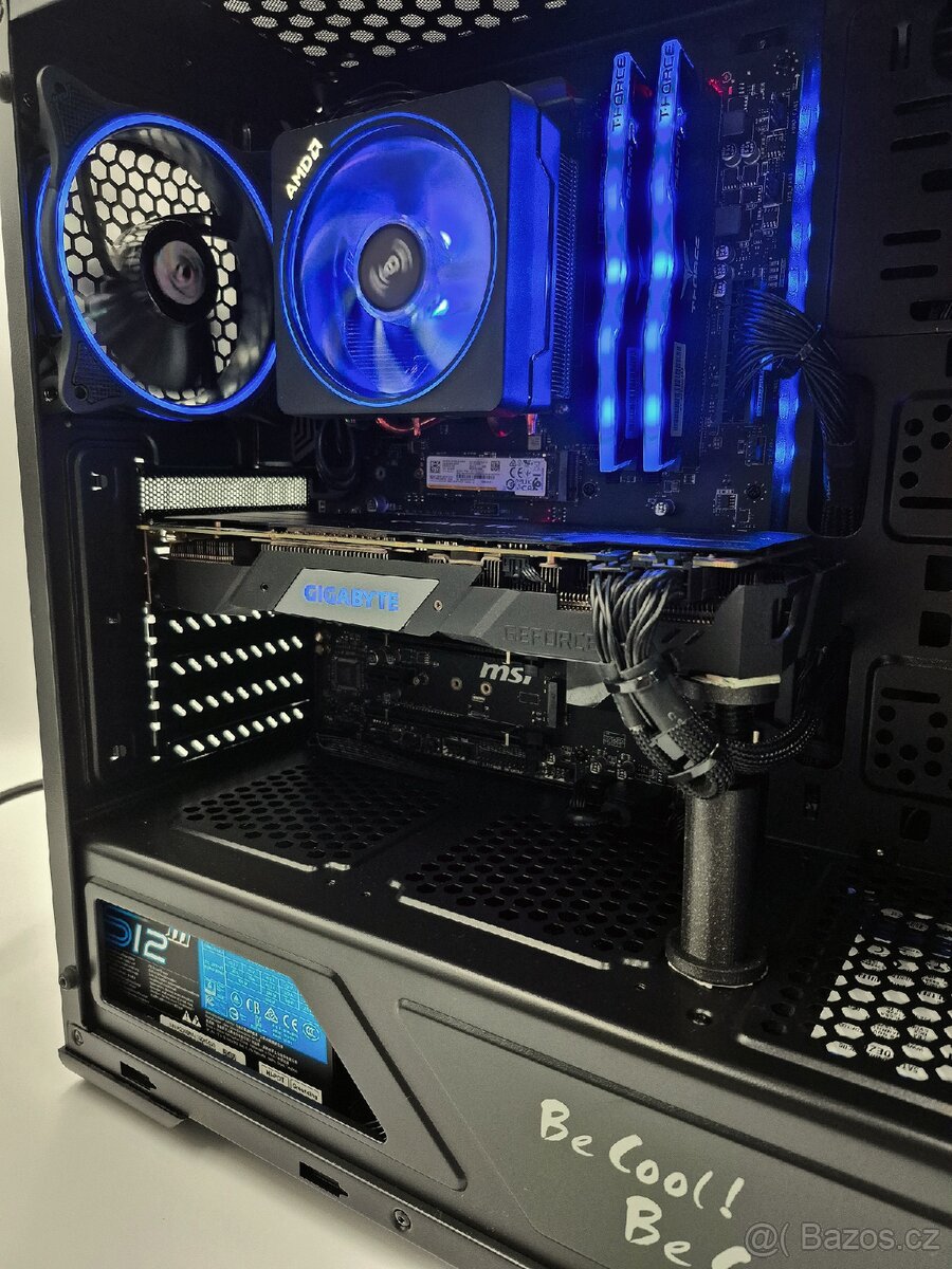 PC RYZEN 7-3700x / RTX 2060 8GB / NVMe 512GB další... - 3