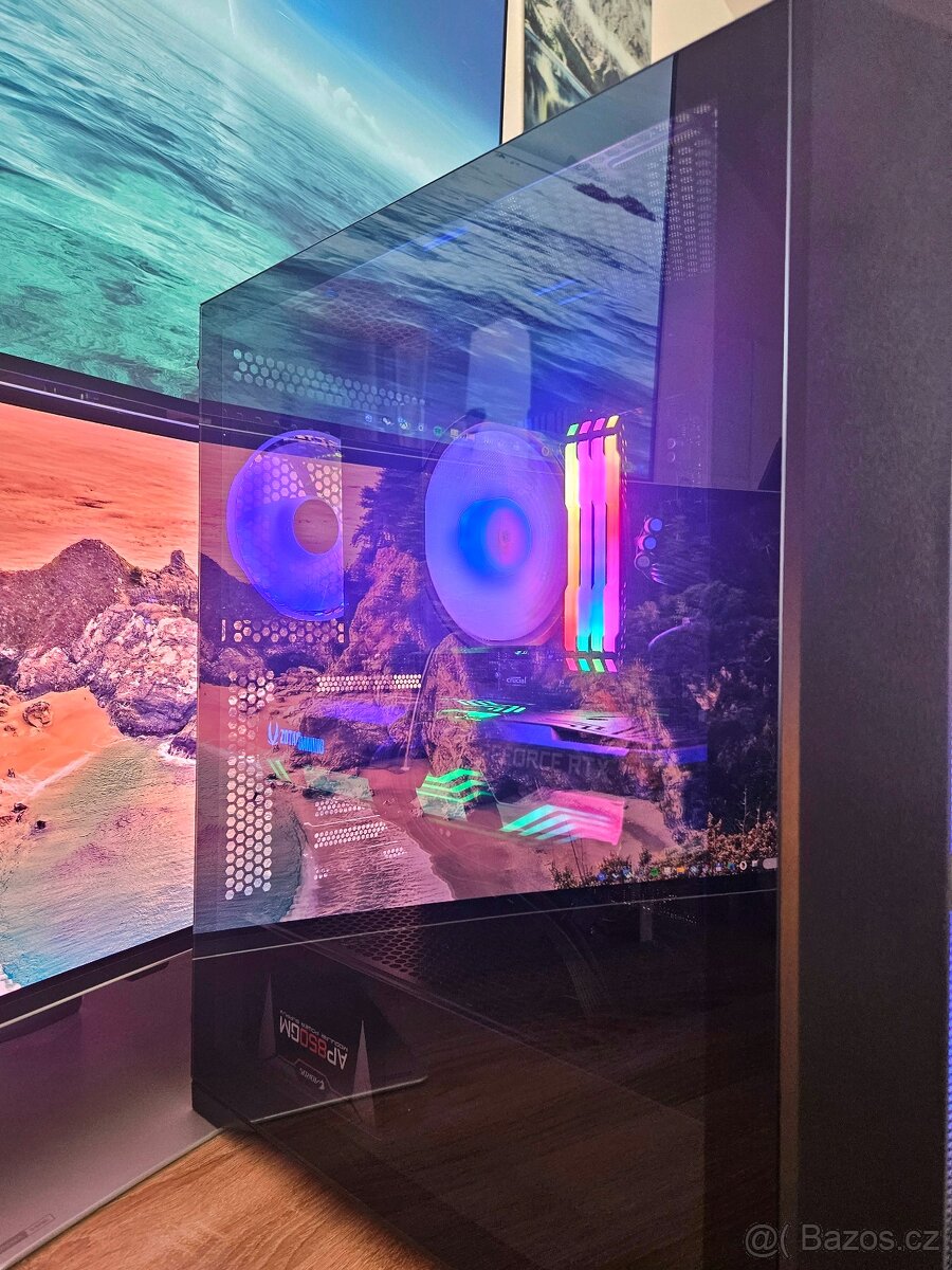 Herní PC s RGB- 5600/RTX3070/32GB/1TB/850W/W11 - záruka - 3