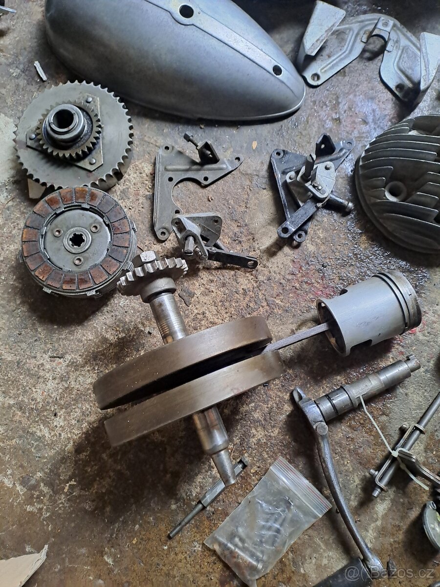 Motor Jawa 250 353 rok 1956 - 3