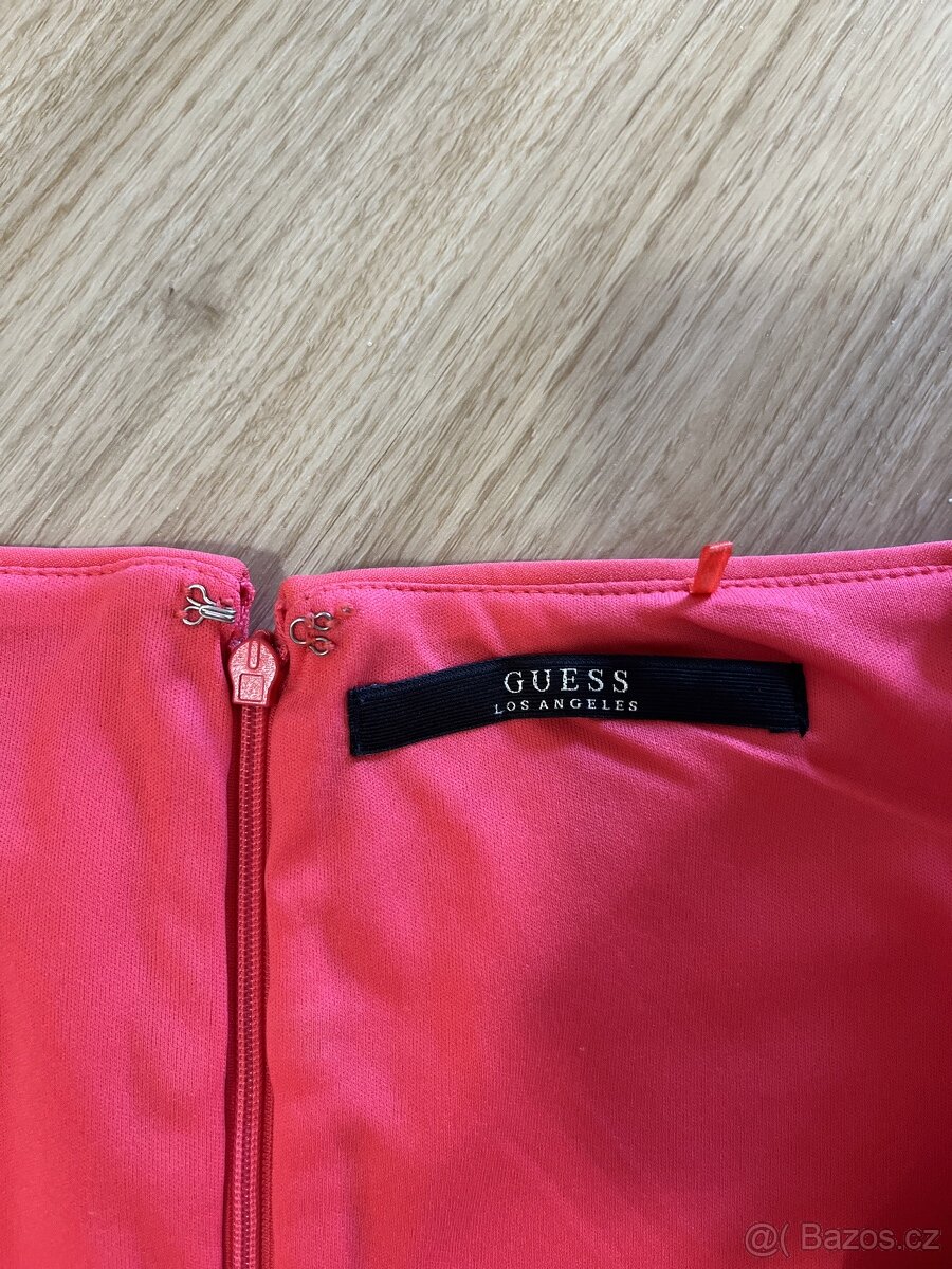malinove saty znacky Guess vel. L - 3