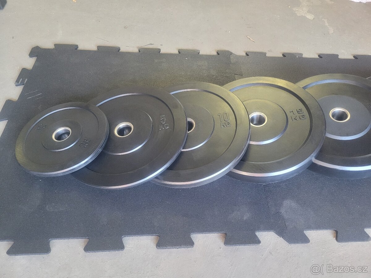 Bumper plates profi tenké - 3