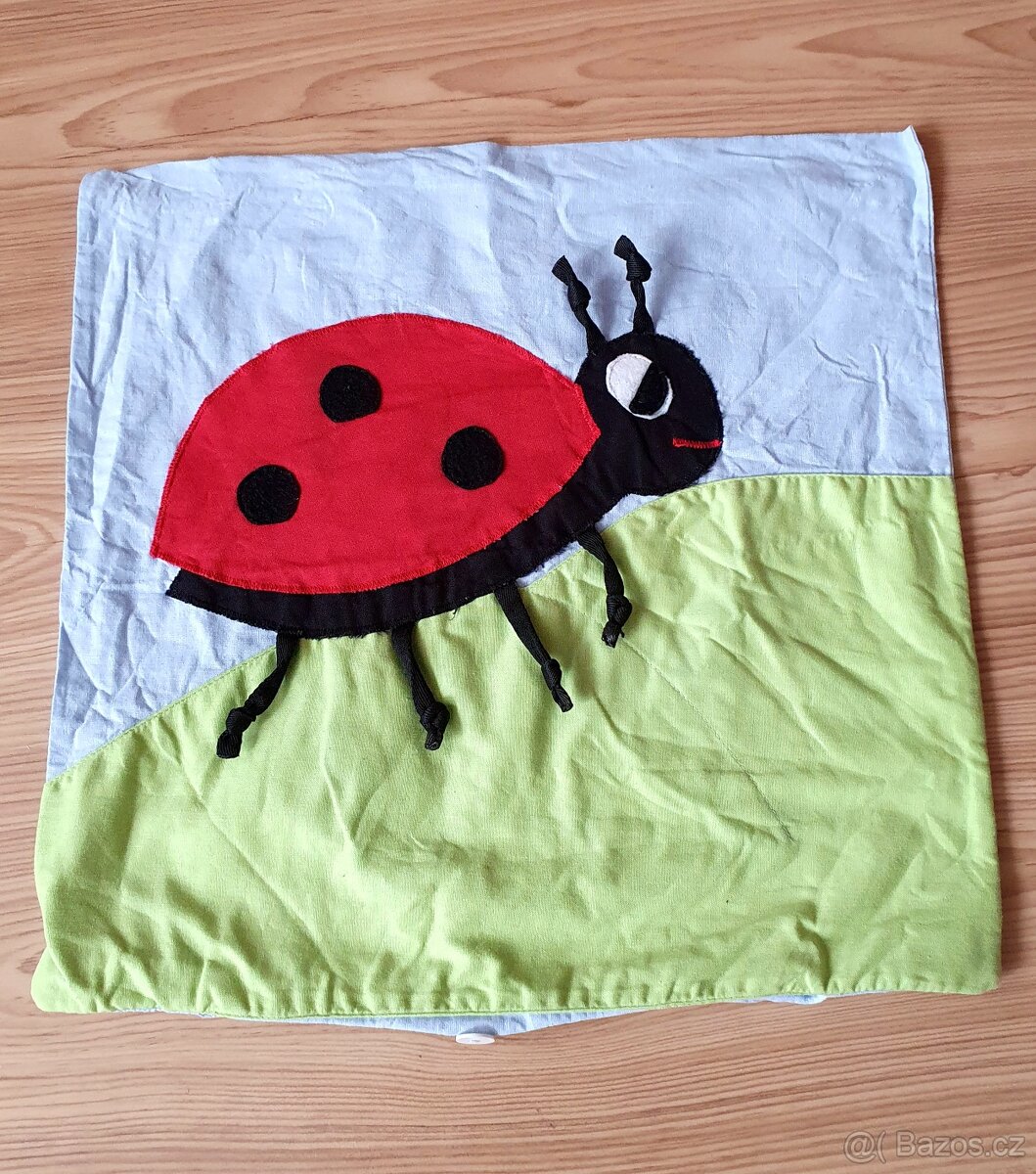 2 velké kapsáře za postel s kapsami, povlaky na polštářky - 3