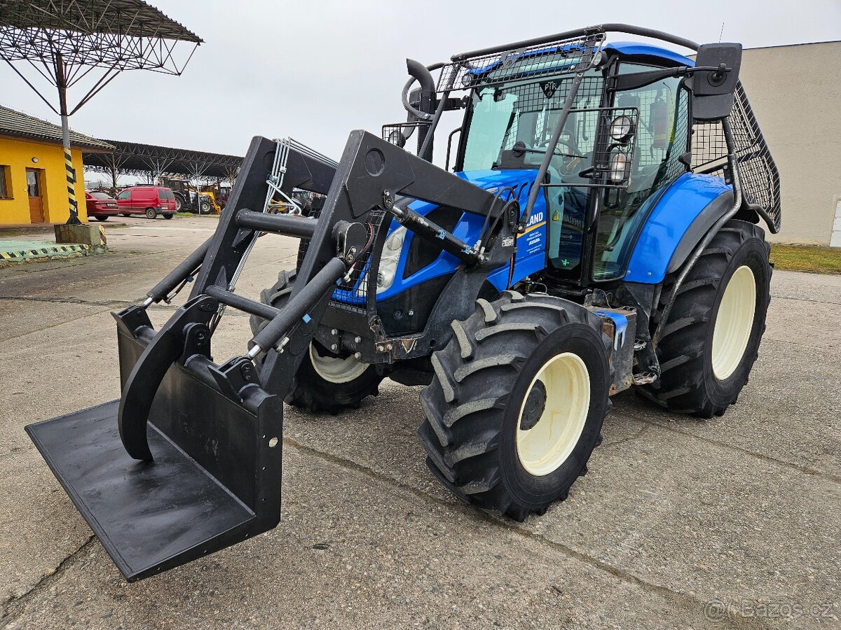 NEW HOLLAND T5.100 s lesní nástavbou - 3