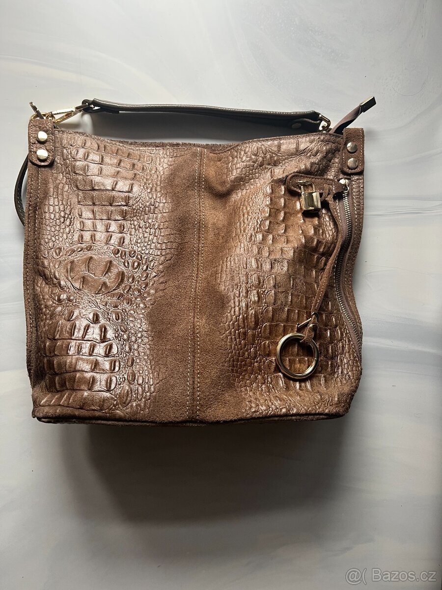 KOŽENÁ KABELKA VERA PELLE - 3