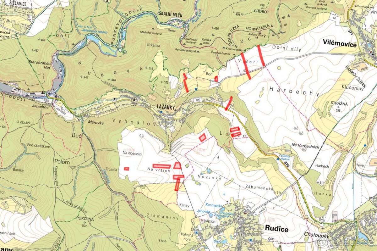 Zemědělská půda, prodej, Lažánky, Blansko - 3