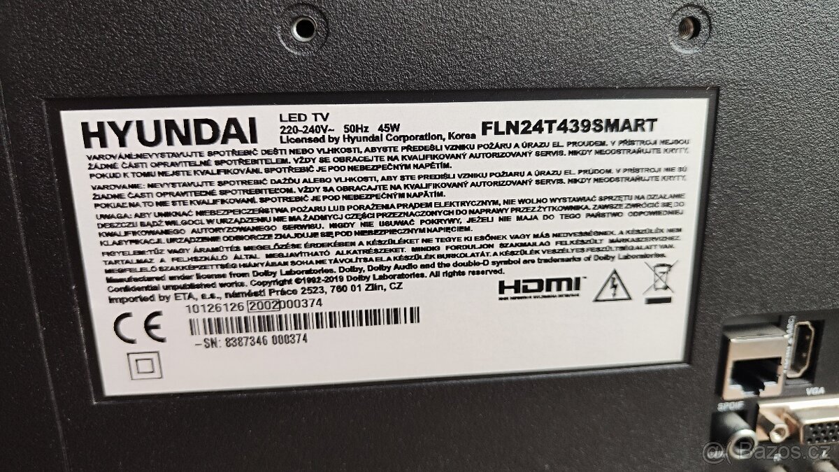 SMART Televize Hyundai 24 - 3