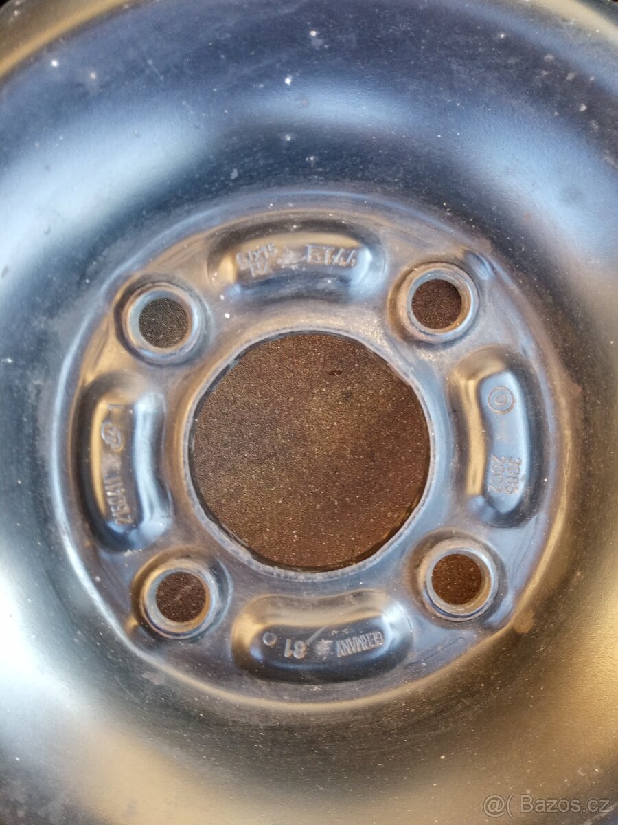 Plechová kola R15 - 3