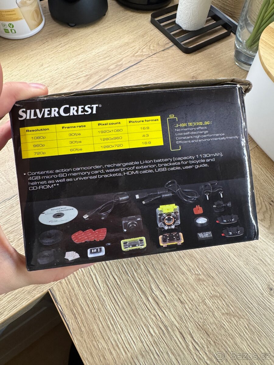 Akční kamera SilverCrest s Full HD - 3