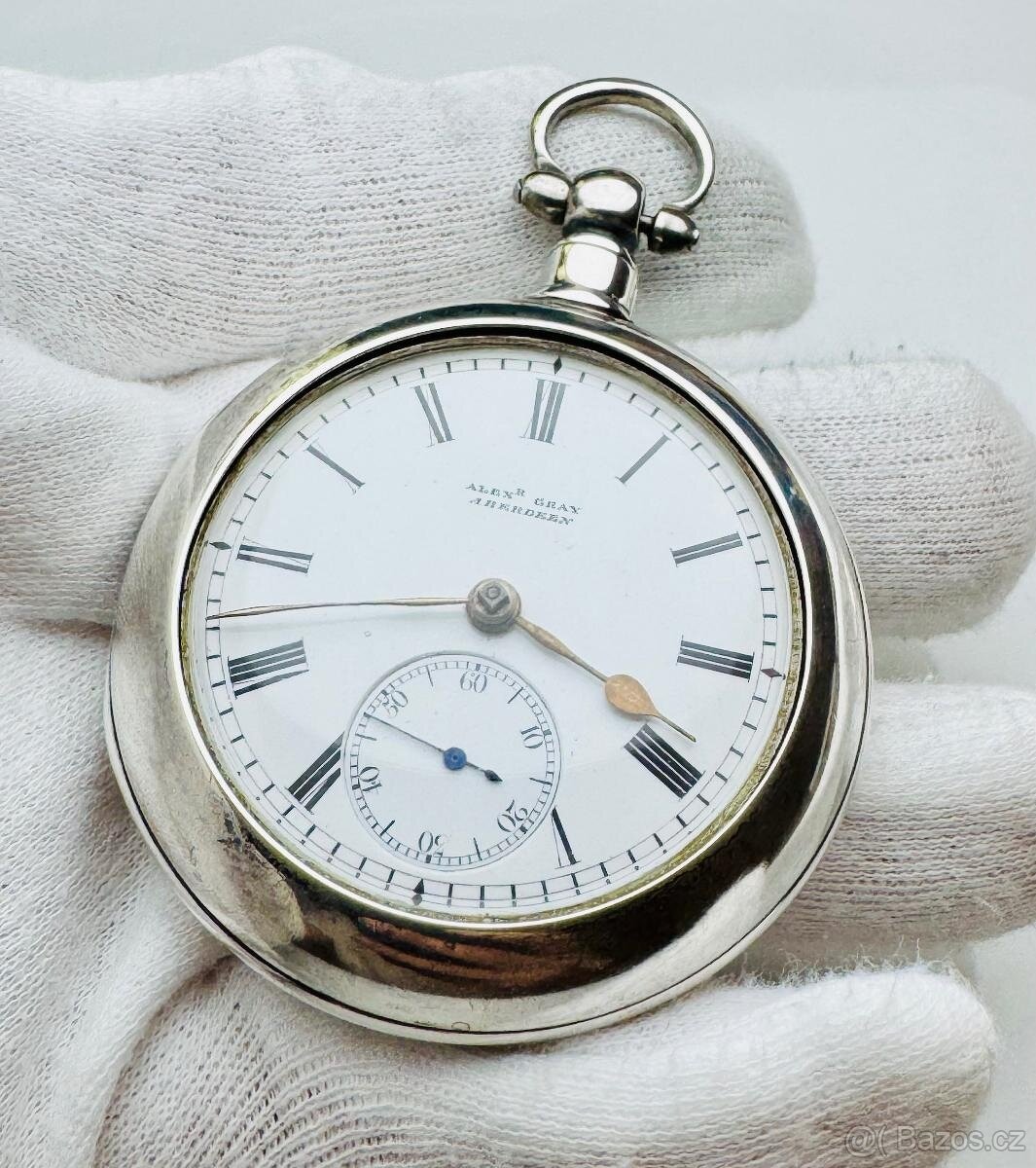 STARÉ PÁNSKÉ STŘÍBRNÉ ŠPINDLOVKY ALEX GRAY ABERDEEN SE STŘÍB - 3