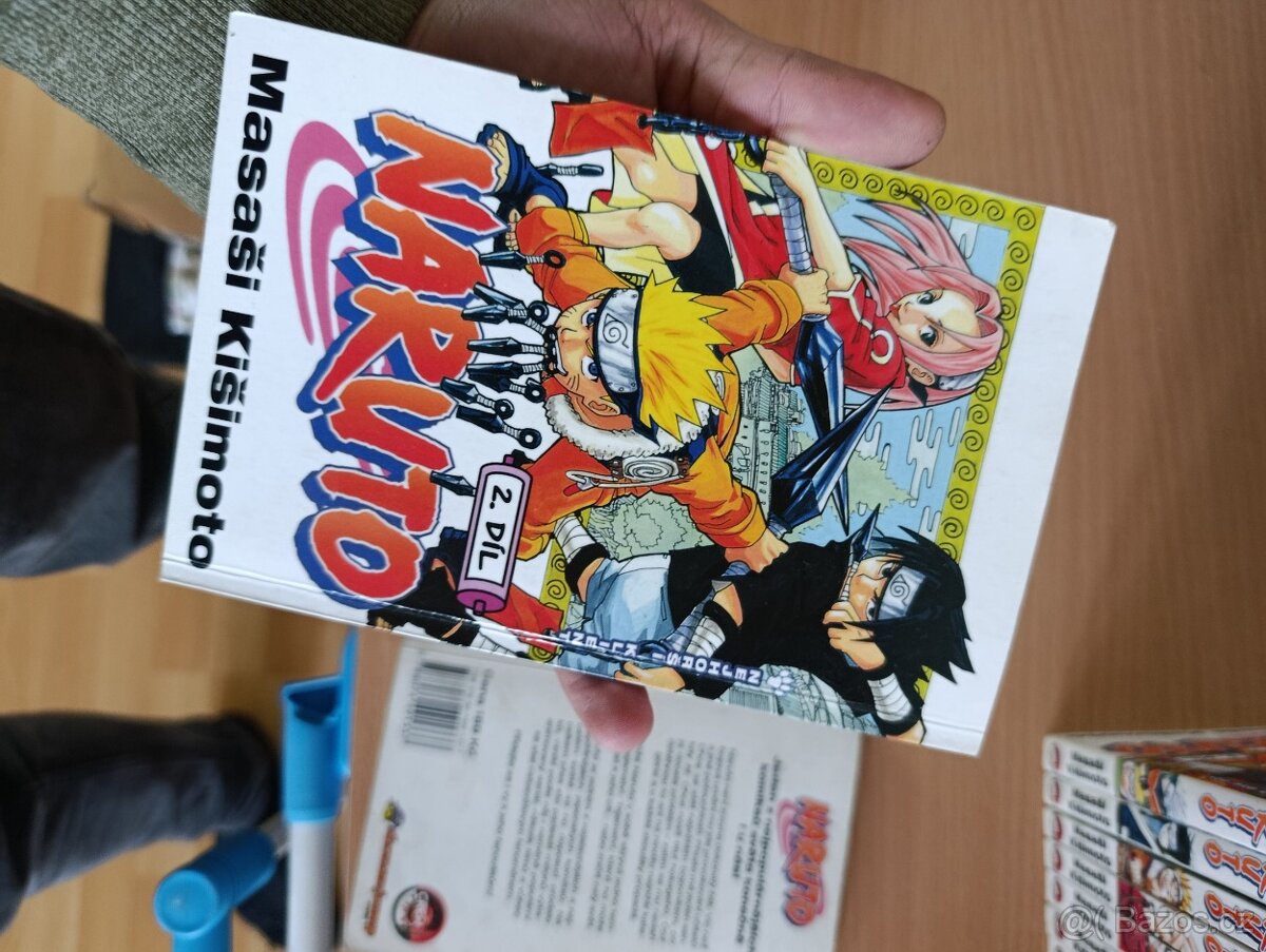 Naruto manga (1–15) – sada svazků v češtině od CREW - 3