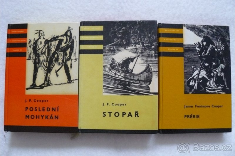 James Fenimore Cooper - Poslední Mohykán + Prérie + Stopař - 3