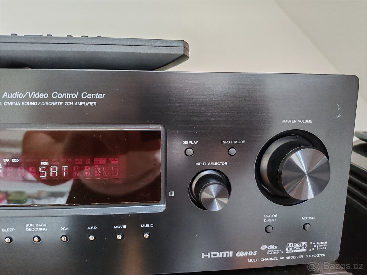 HDMI AV RECEIVER SONY STR-DG720 + dálka - 3